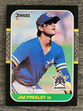 1987 Donruss #120 Jim Presley