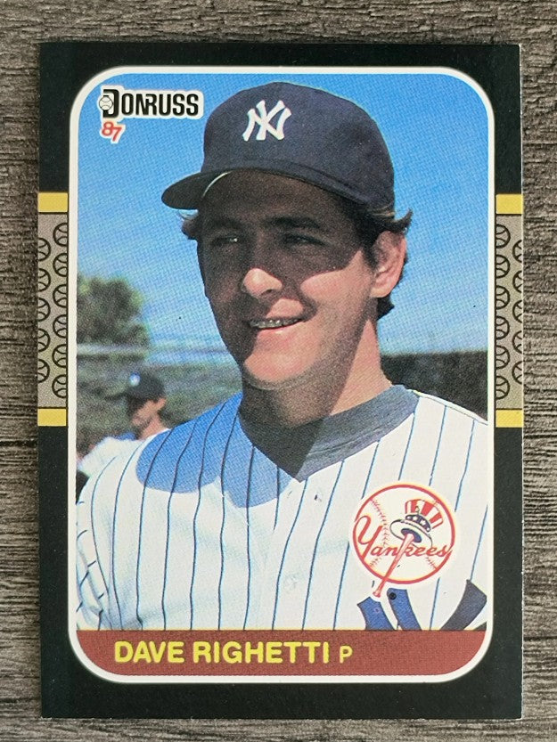 1987 Donruss #128 Dave Righetti