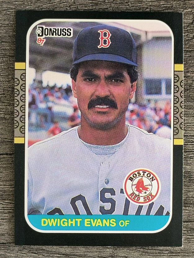 1987 Donruss #129 Dwight Evans