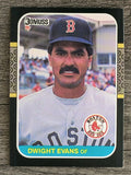 1987 Donruss #129 Dwight Evans