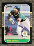 1987 Donruss #133 Mike Davis