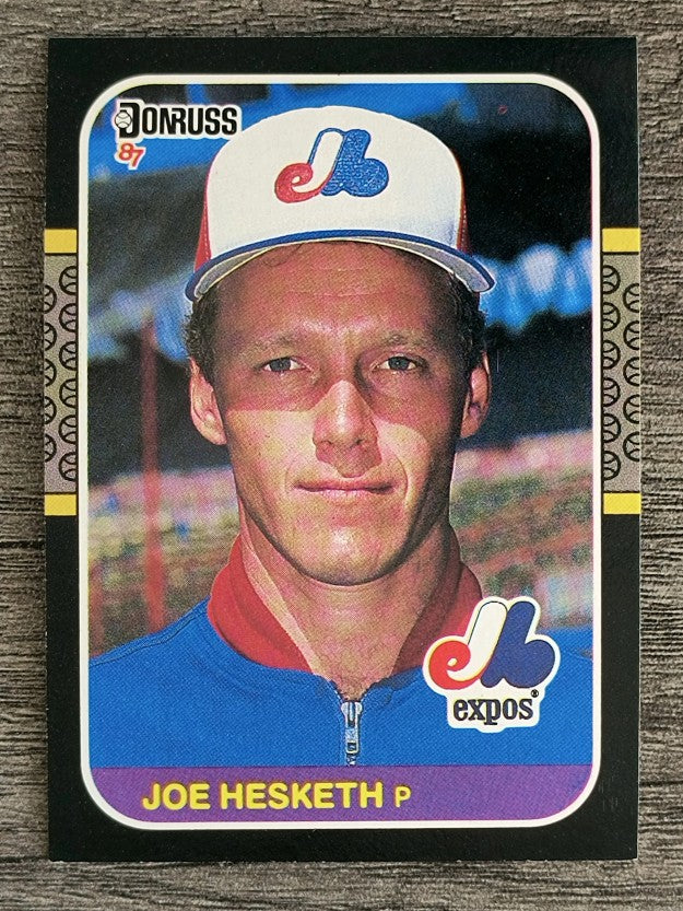 1987 Donruss #134 Joe Hesketh