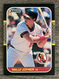 1987 Donruss #135 Wally Joyner RC