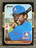 1987 Donruss #143 Billy Sample