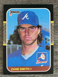 1987 Donruss #167 Zane Smith