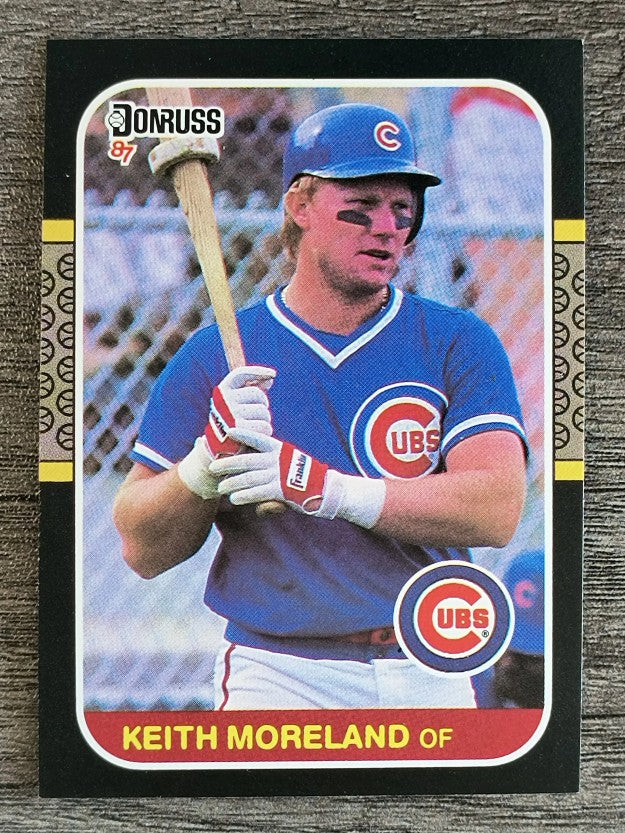 1987 Donruss #169 Keith Moreland
