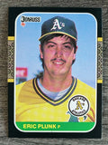 1987 Donruss #178 Eric Plunk