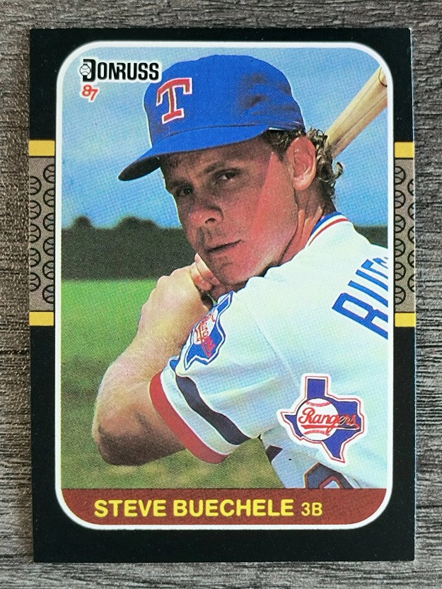 1987 Donruss #180 Steve Buechele