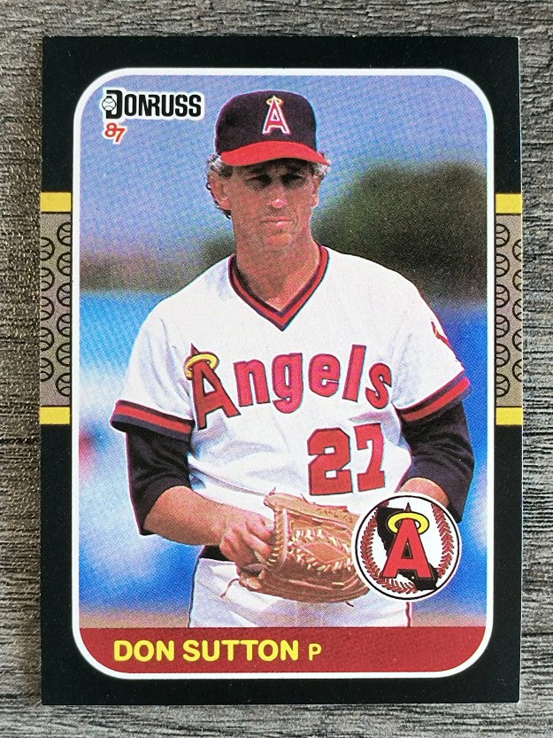 1987 Donruss #181 Don Sutton