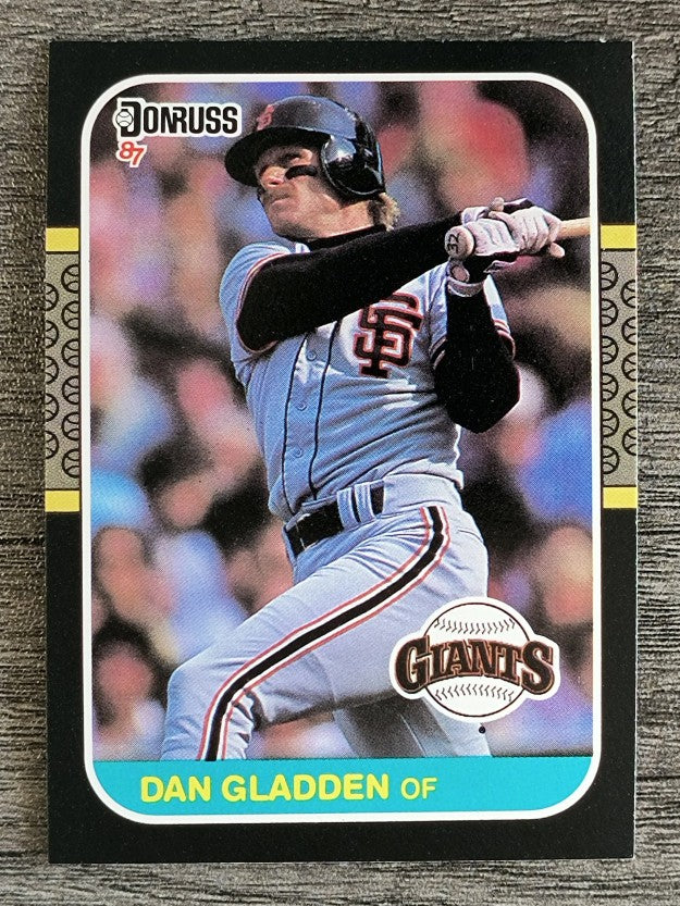 1987 Donruss #189 Dan Gladden
