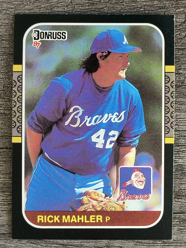 1987 Donruss #190 Rick Mahler