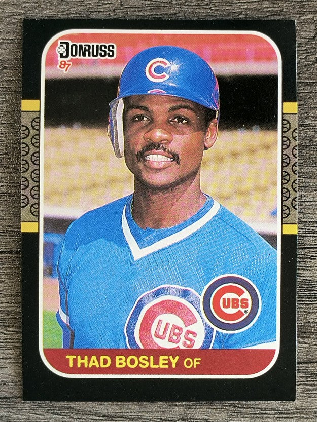 1987 Donruss #191 Thad Bosley