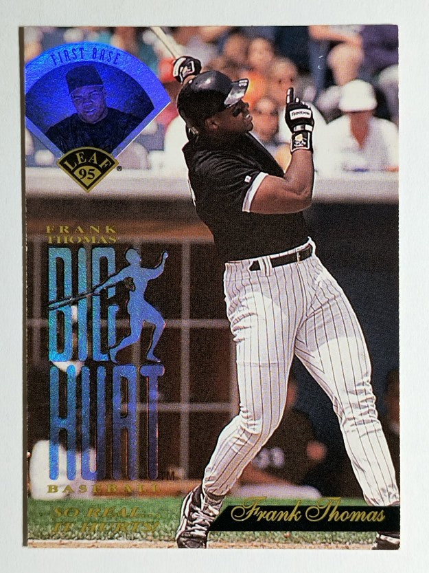 1995 Leaf Thomas Akklaim #1 Frank Thomas