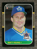 1987 Donruss #193 Matt Young