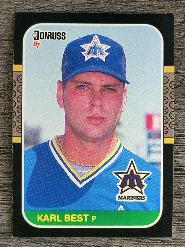 1987 Donruss #198 Karl Best