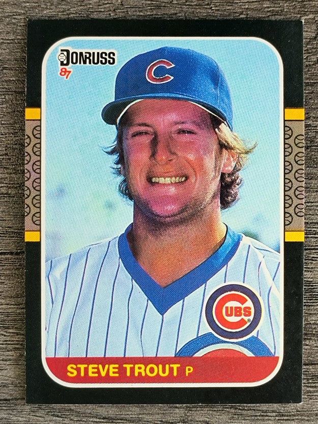 1987 Donruss #201 Steve Trout