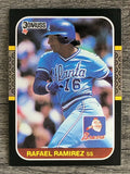 1987 Donruss #202 Rafael Ramirez