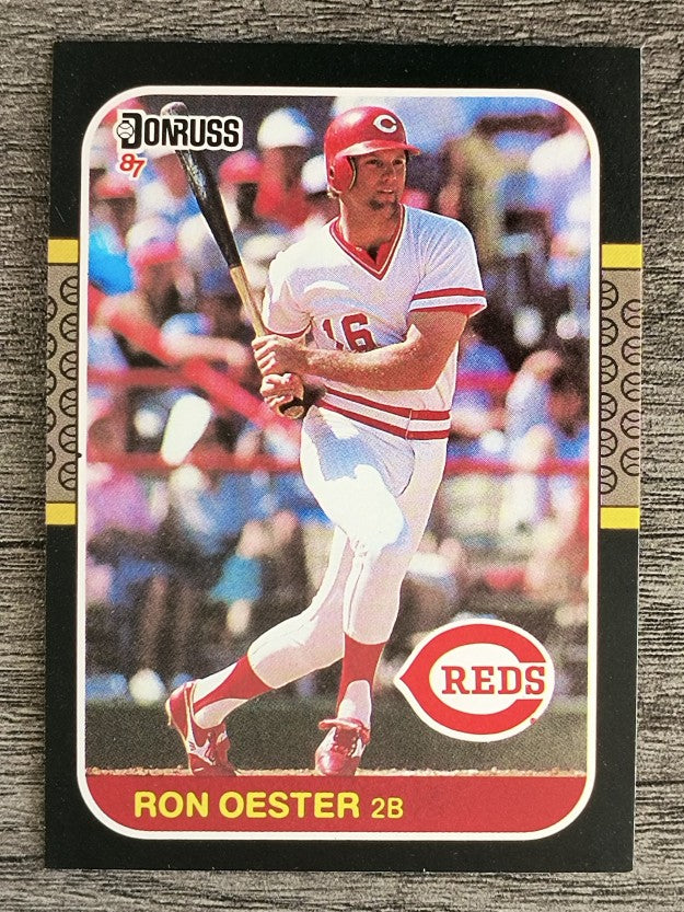 1987 Donruss #206 Ron Oester
