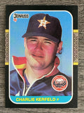 1987 Donruss #209 Charlie Kerfeld