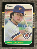 1987 Donruss #215 Dave Collins