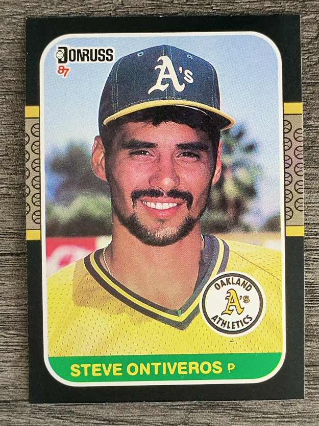 1987 Donruss #221 Steve Ontiveros