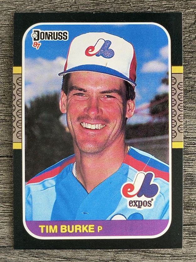 1987 Donruss #222 Tim Burke