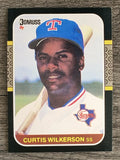 1987 Donruss #223 Curtis Wilkerson