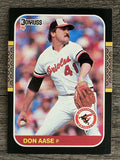 1987 Donruss #231 Don Aase