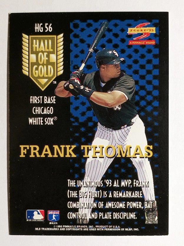 1995 Score Hall of Gold #HG56 Frank Thomas