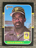 1987 Donruss #238 Cecilio Guante