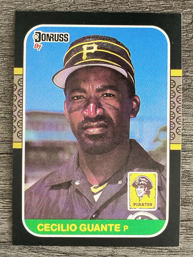 1987 Donruss #238 Cecilio Guante