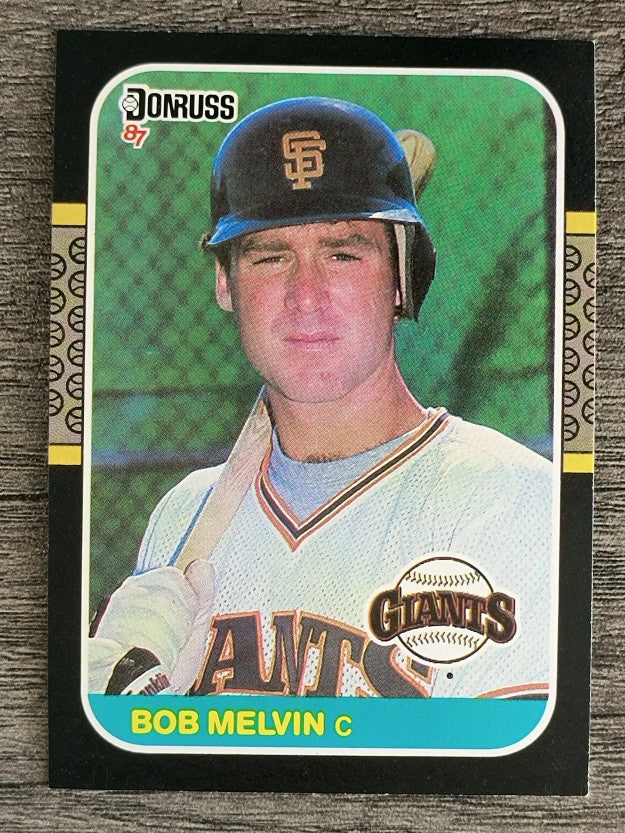 1987 Donruss #239 Bob Melvin