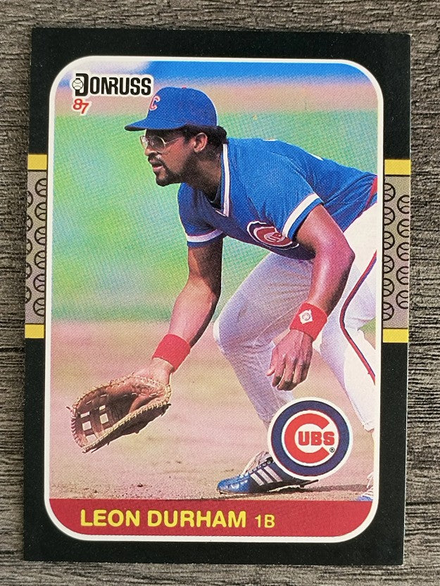 1987 Donruss #242 Leon Durham