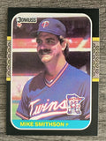 1987 Donruss #245 Mike Smithson