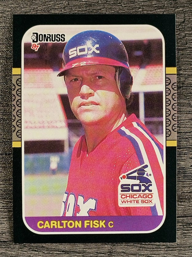 1987 Donruss #247 Carlton Fisk