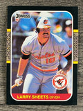 1987 Donruss #248 Larry Sheets