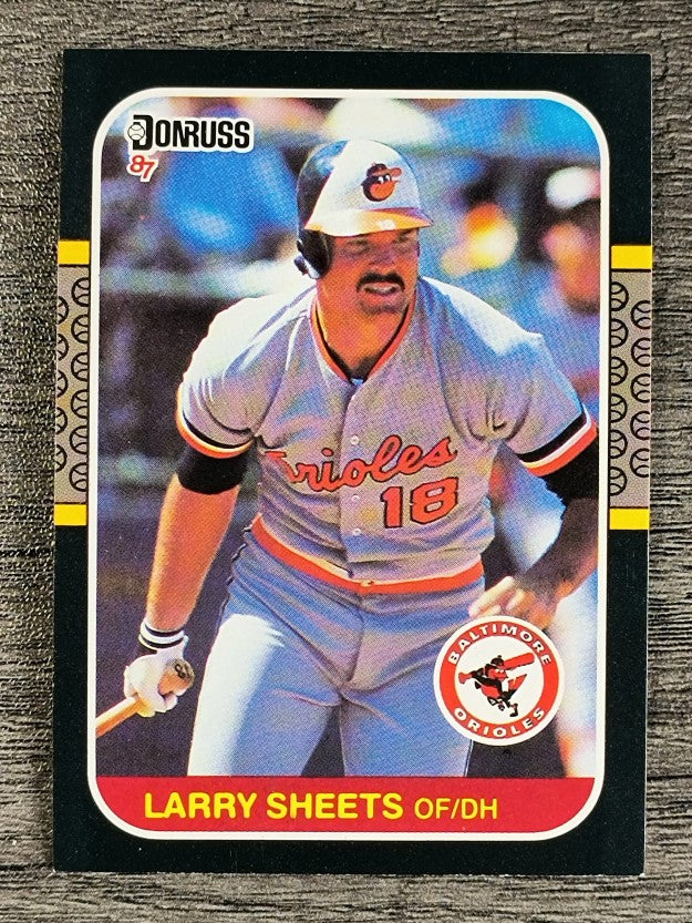 1987 Donruss #248 Larry Sheets