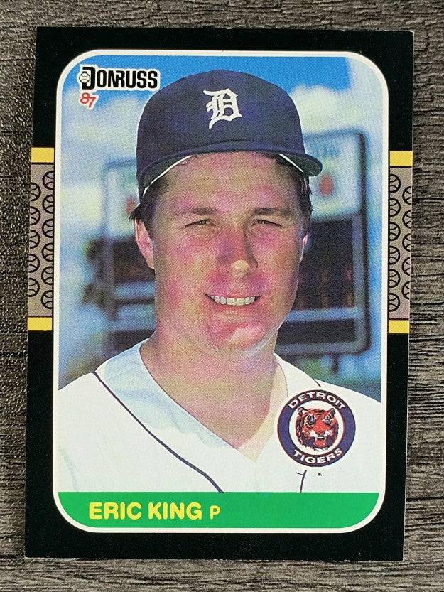 1987 Donruss #250 Eric King