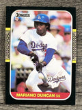 1987 Donruss #253 Mariano Duncan