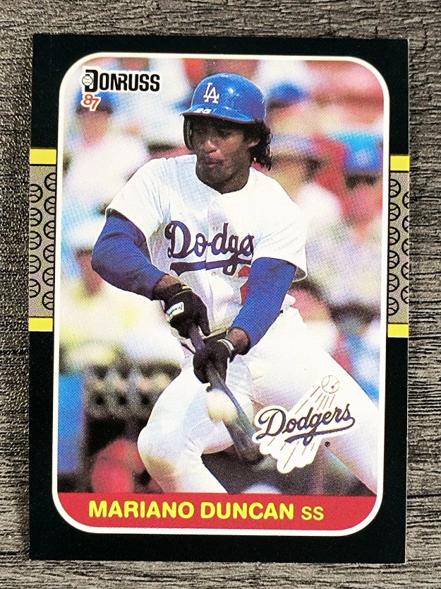 1987 Donruss #253 Mariano Duncan