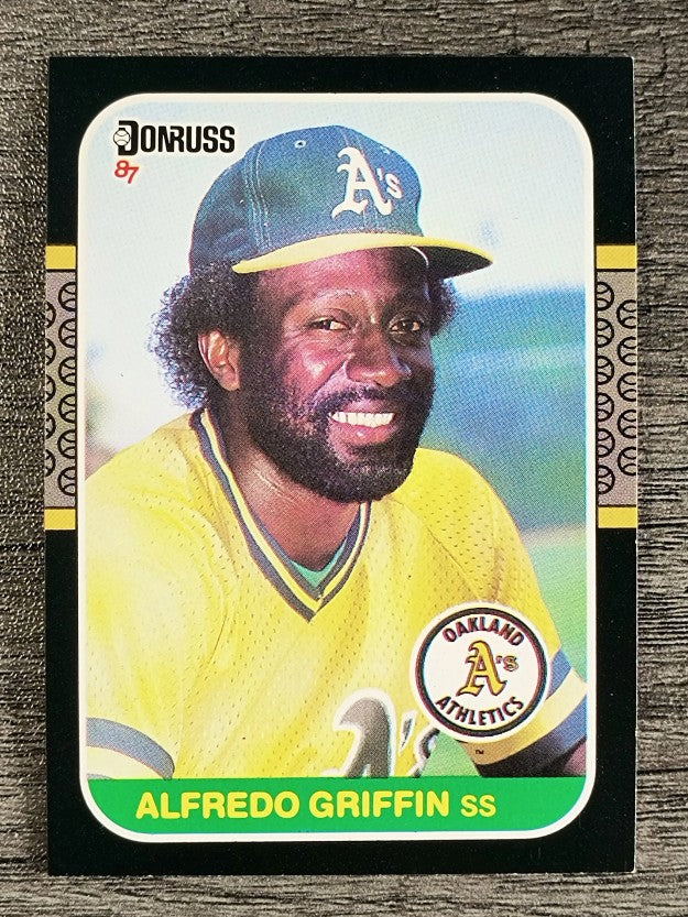 1987 Donruss #256 Alfredo Griffin