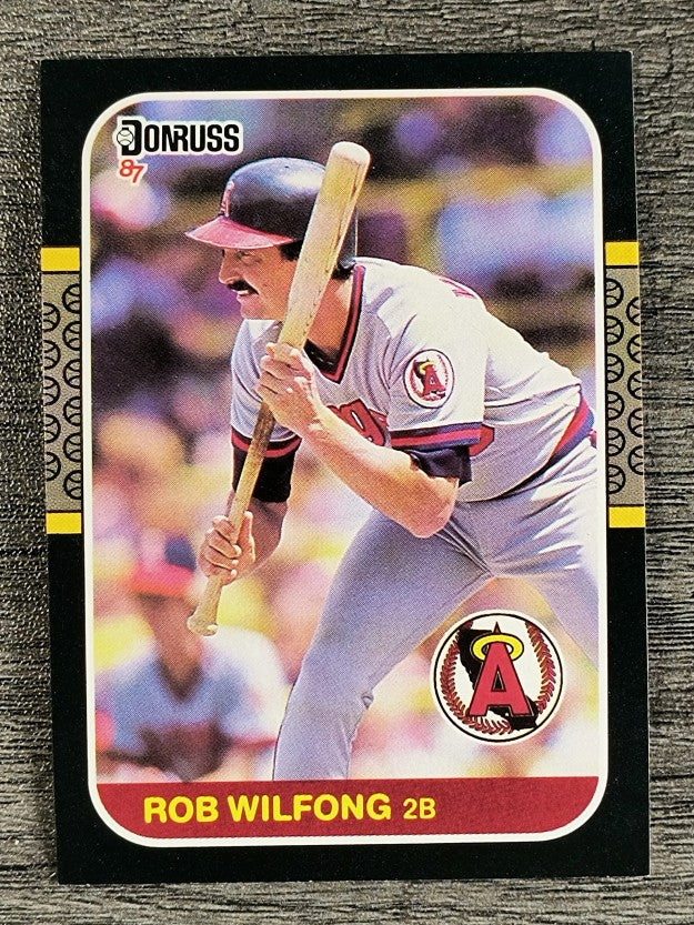 1987 Donruss #258 Rob Wilfong