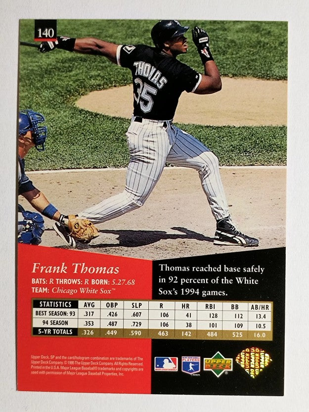 1995 SP #140 Frank Thomas