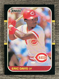 1987 Donruss #265 Eric Davis