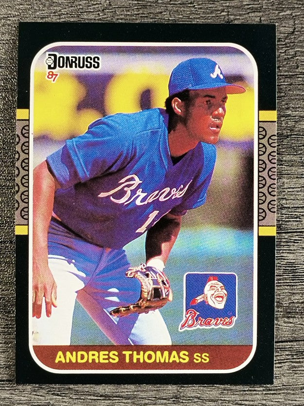 1987 Donruss #266 Andres Thomas