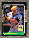 1987 Donruss #267 Mike Diaz