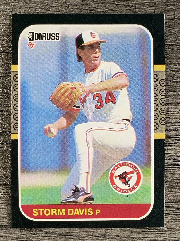 1987 Donruss #273 Storm Davis