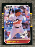 1987 Donruss #278 Steve Sax