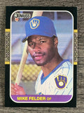 1987 Donruss #295 Mike Felder