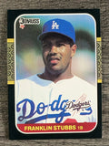 1987 Donruss #299 Franklin Stubbs